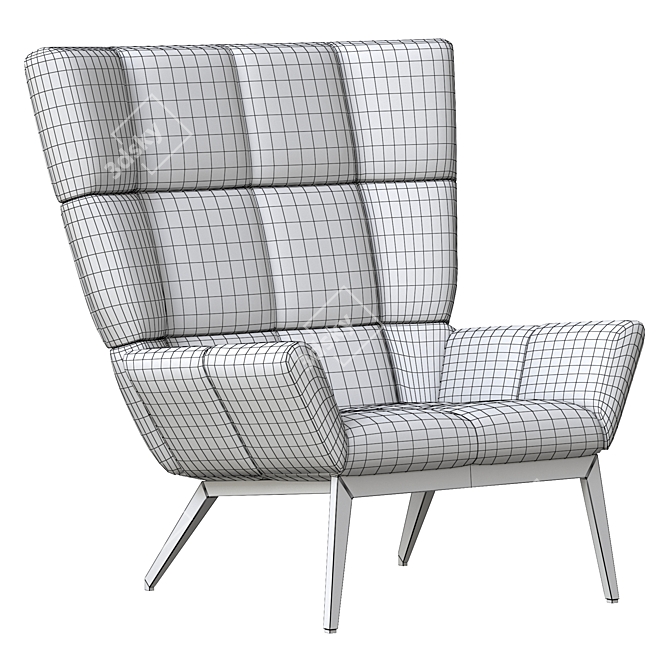 Modern Vioski Tuulla Chair 3D model image 7