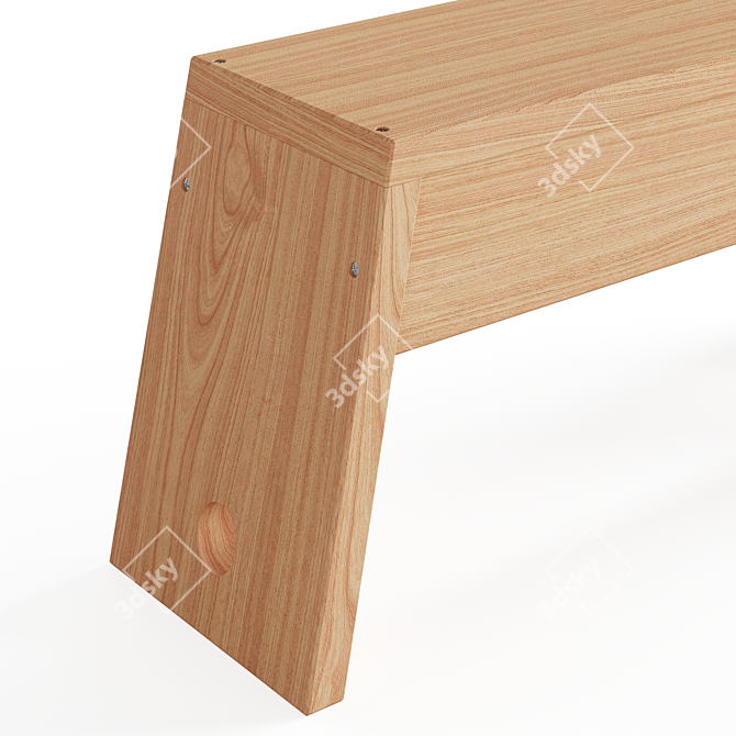 Versatile Carry Stool: Stacking, Tray & Container 3D model image 5