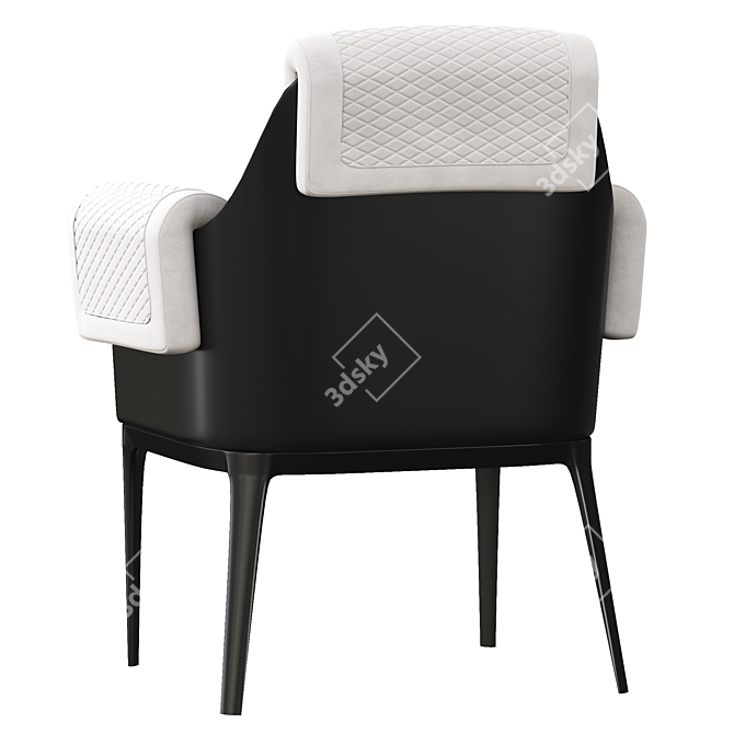 Sherwood Stylish Chair 3D model image 4