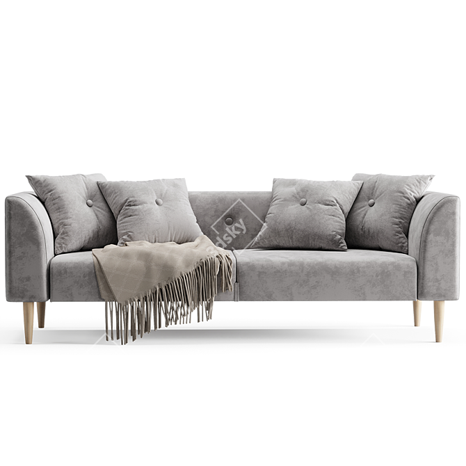 Modern Meridiani Sofa 2015 3D model image 4