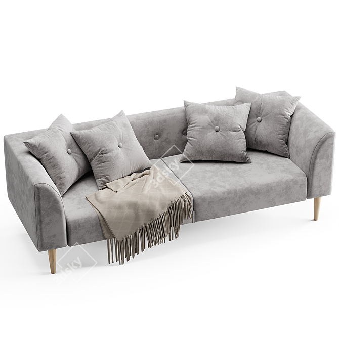 Modern Meridiani Sofa 2015 3D model image 5