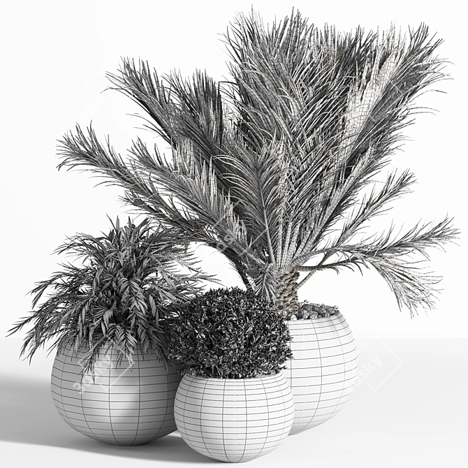 Outdoor Plants Tree 12: Stunning 3D Model 3D model image 4