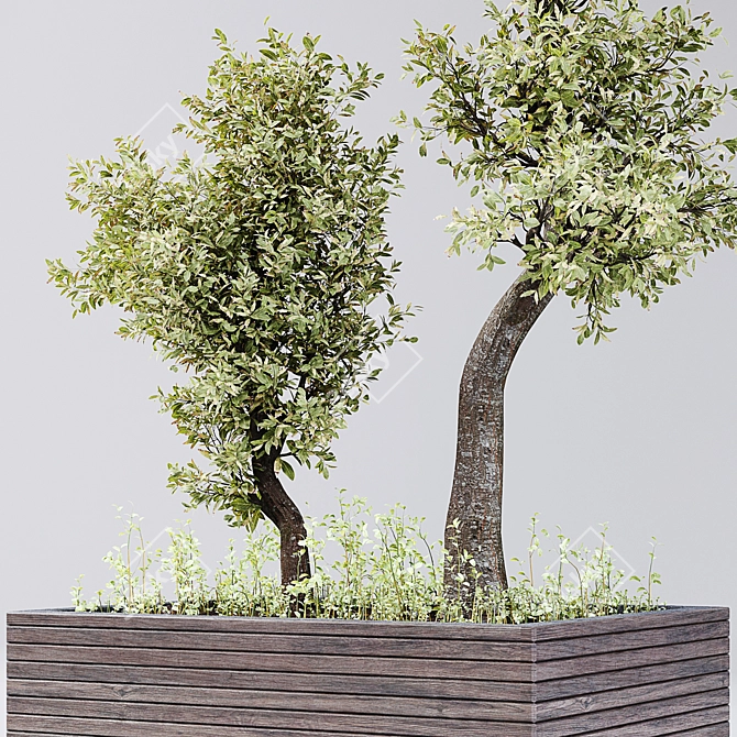 Luxury Indoor Plant: Model 012 3D model image 2