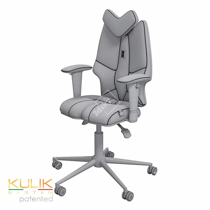 FLY Ergonomic Chair by OM | Perfect for Kids' Posture 3D model image 2