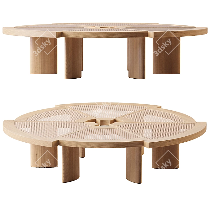 Modern 529 Rio Coffee Table 3D model image 2