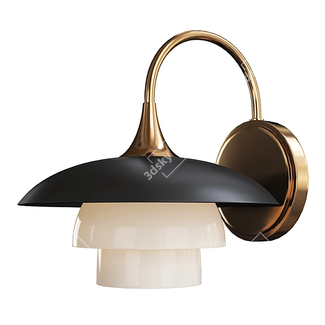 Elegant Barron Sconce  3D model image 1