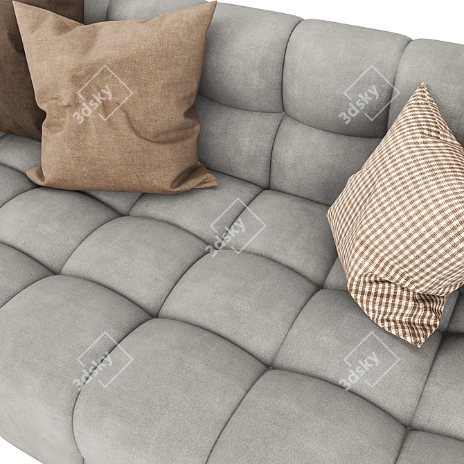 Velvet Delano Sofa: Luxurious Comfort 3D model image 7