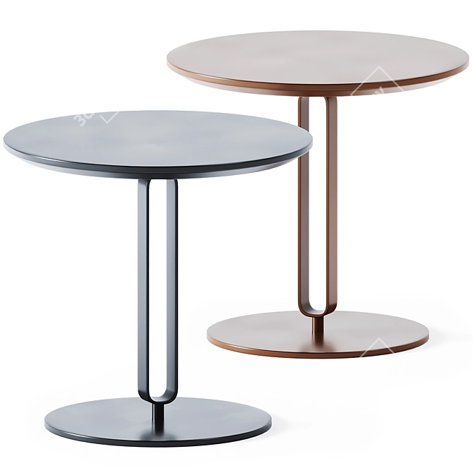 Elegant Alfred Coffee Table 3D model image 1