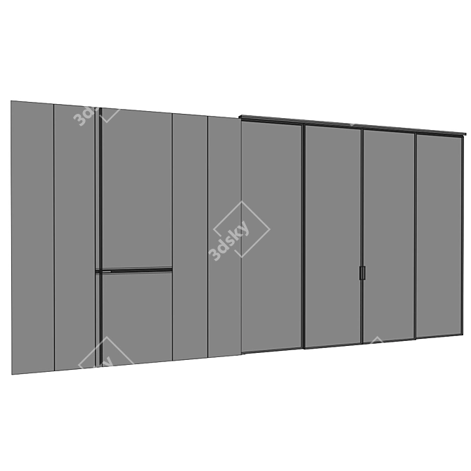 Garofoli Height 3000mm Doors 3D model image 6