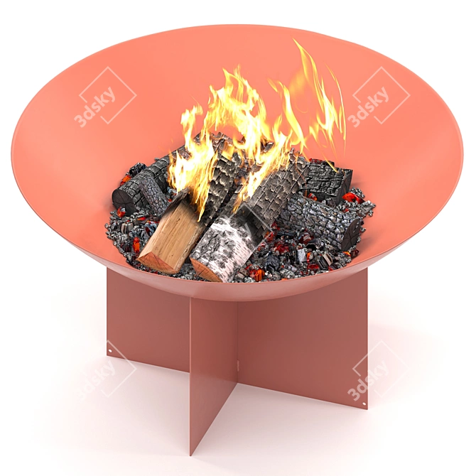 Outdoor Braziers Umlo and Obole 3D model image 2