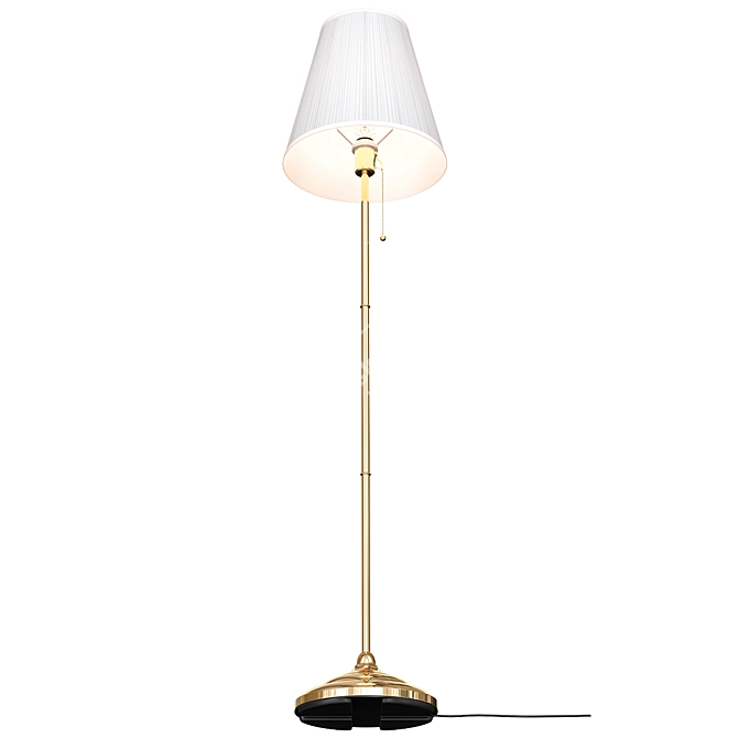 Elegant Floor Lamps: Myrhult & Kryssmast by Ikea 3D model image 2