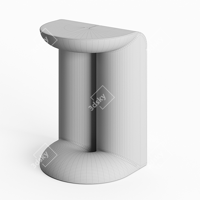 Mystic Lava Side Table 3D model image 2