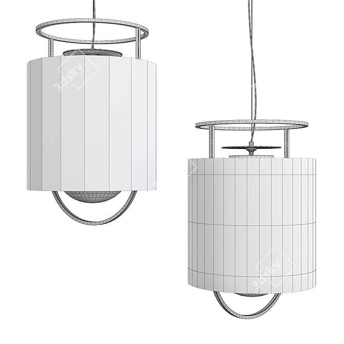 Modern Design Lamps Kioto 3D model image 3