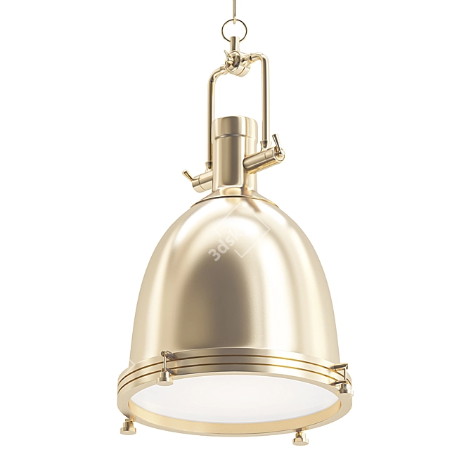 Eliseo Loft Pendant: Modern and Minimalistic Lighting 3D model image 1