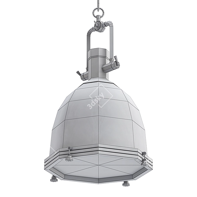 Eliseo Loft Pendant: Modern and Minimalistic Lighting 3D model image 2