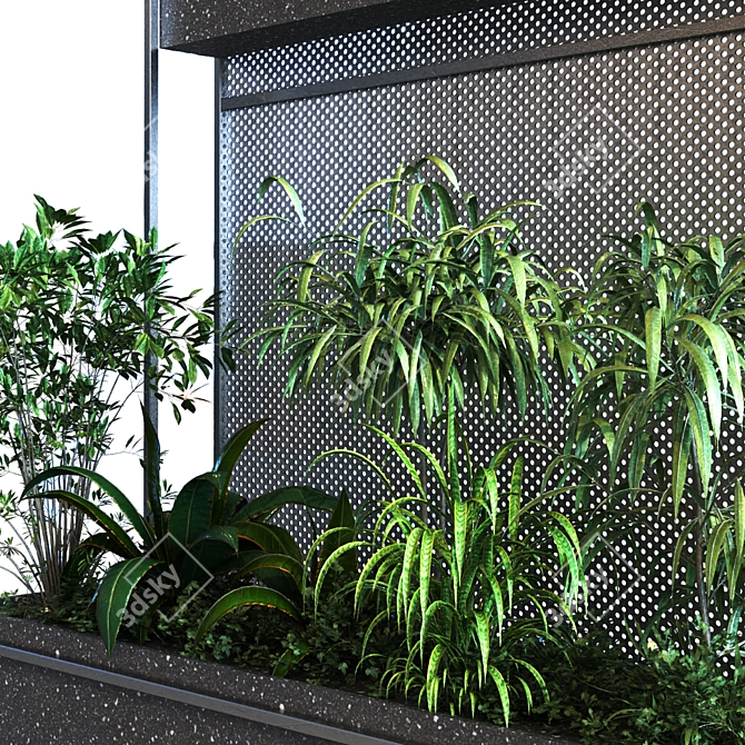 Botanical Greenery Box Set 3D model image 3