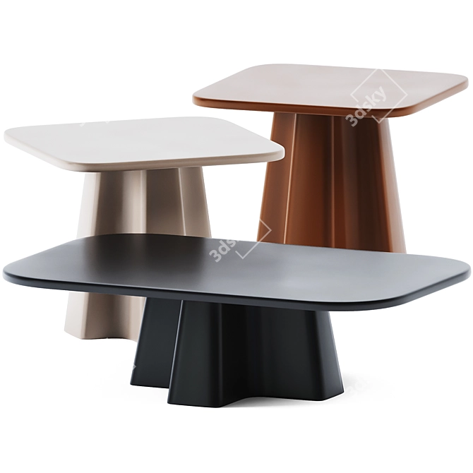Javorina Metal Coffee Tables 3D model image 1