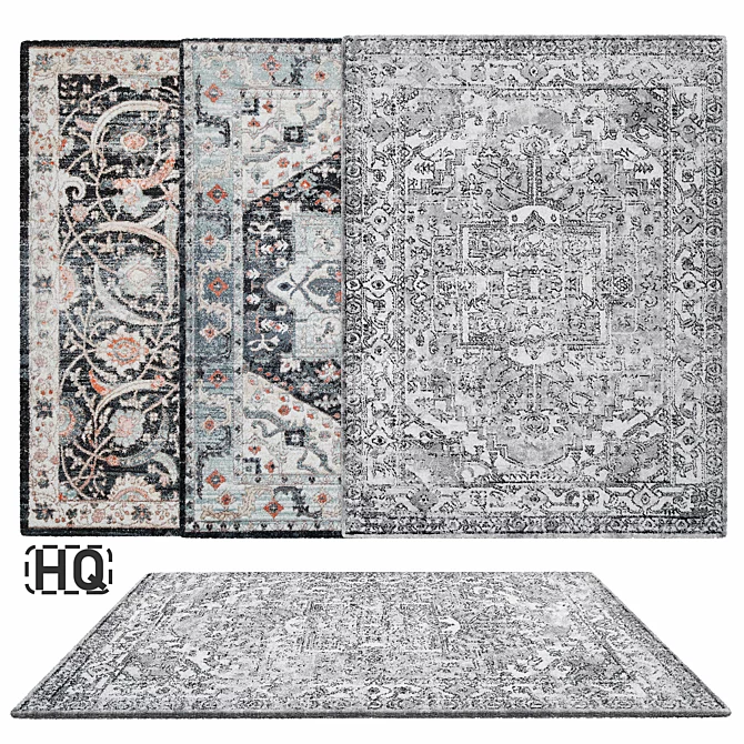 Luxury 64th Edition Rug 3D model image 1