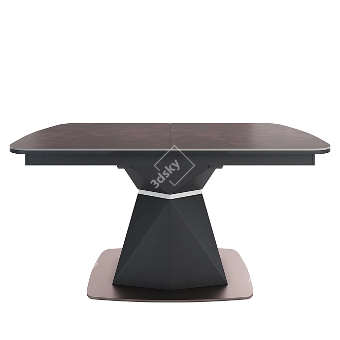 Severin Volcano Cenizal: Sleek Dining Table 3D model image 4