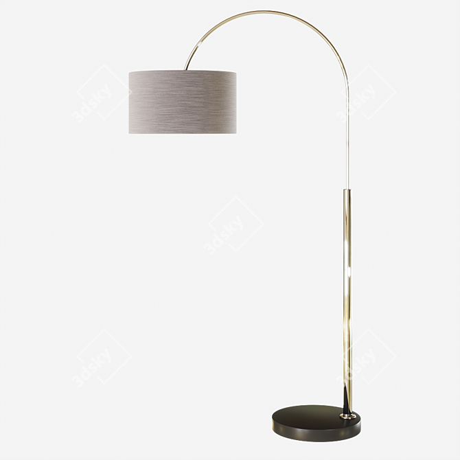 HEATHFIELD&Co REACH Floor Lamp 3D model image 1