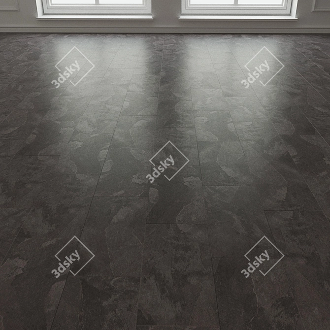 Mustang Slate Porcelain Tile 3D model image 3