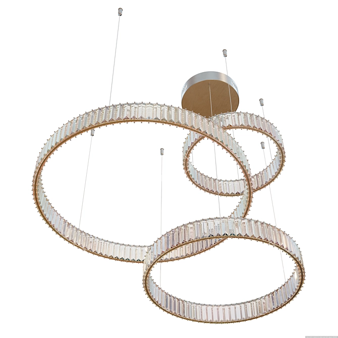 Modern Newport Light Fixture 3D model image 3