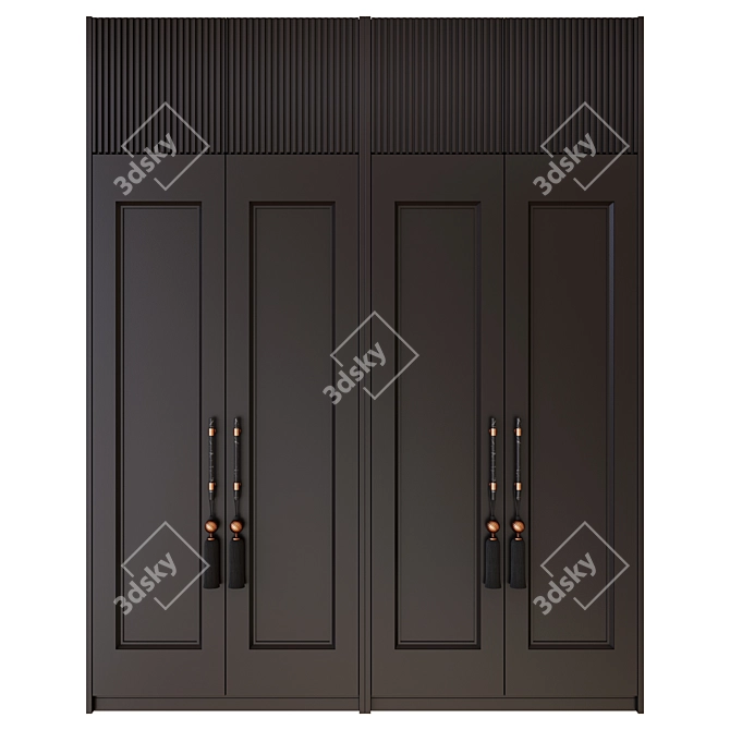 Spacious Cabinet Set 02 | 120x300x55 cm 3D model image 1