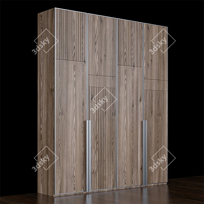 Modern Shelf Design: 3D Visualization 3D model image 1