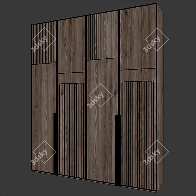 Modern Shelf Design: 3D Visualization 3D model image 3