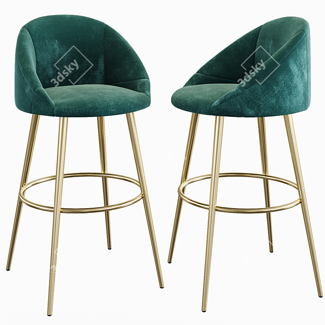 ErgoComfort Chairus 3D model image 1