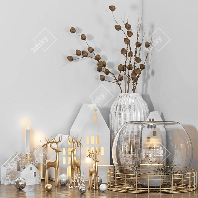 Hygge Zauber Decorative Set 3D model image 1