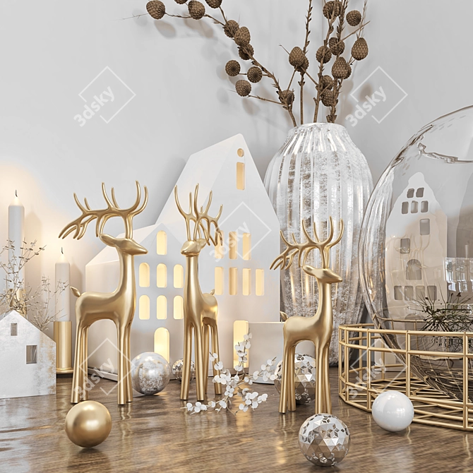 Hygge Zauber Decorative Set 3D model image 2