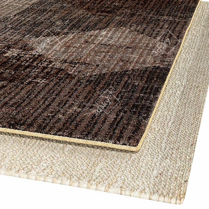 Stone-Accented Austen Rug 3D model image 3