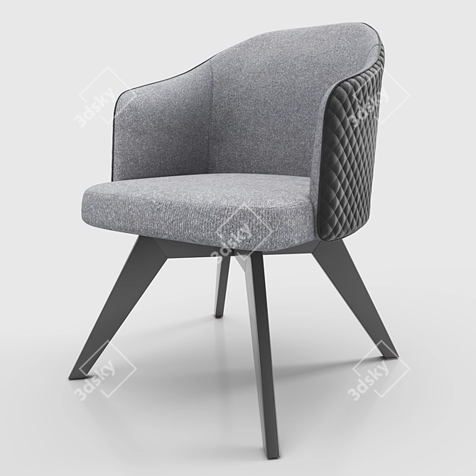 3D Chair Model with Vray and Corona 3D model image 1