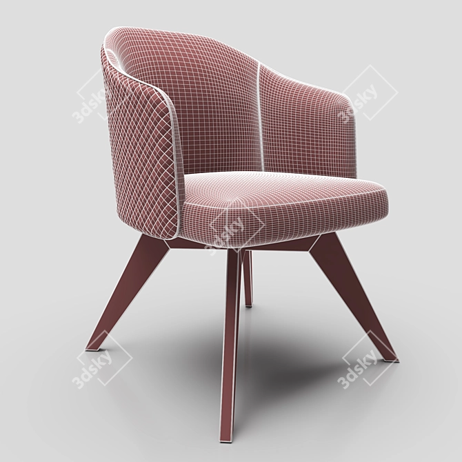 3D Chair Model with Vray and Corona 3D model image 5