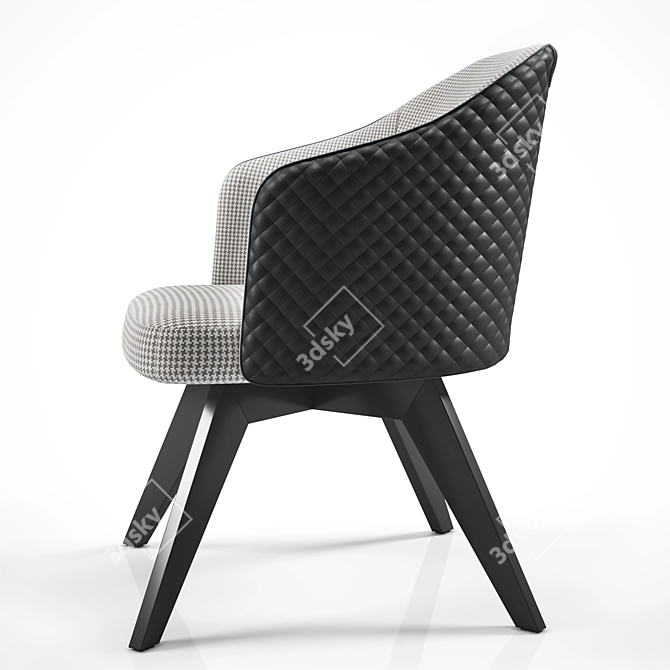 3D Chair Model with Vray and Corona 3D model image 8