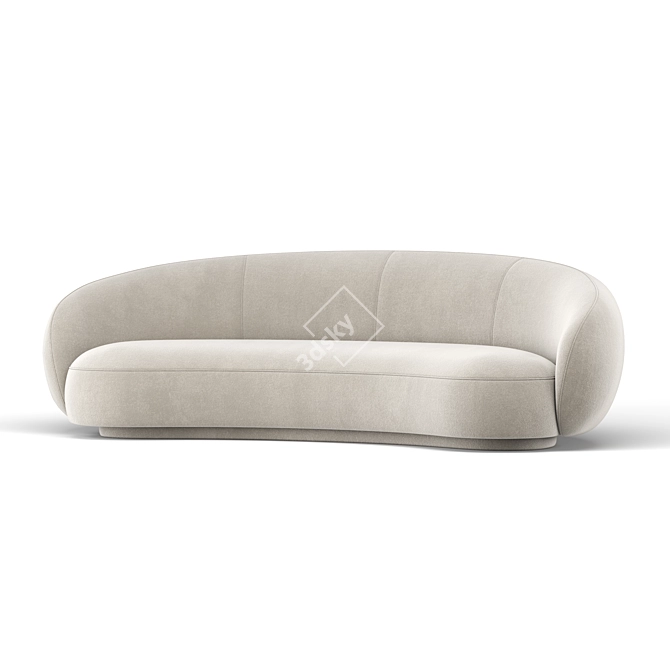 Elegant Julep Sofa: Modern Comfort 3D model image 3