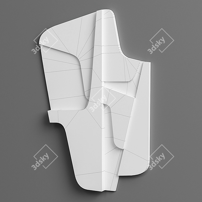Atelier Plateau. Relief 10 - Contemporary Danish Design (560/800/39) 3D model image 3