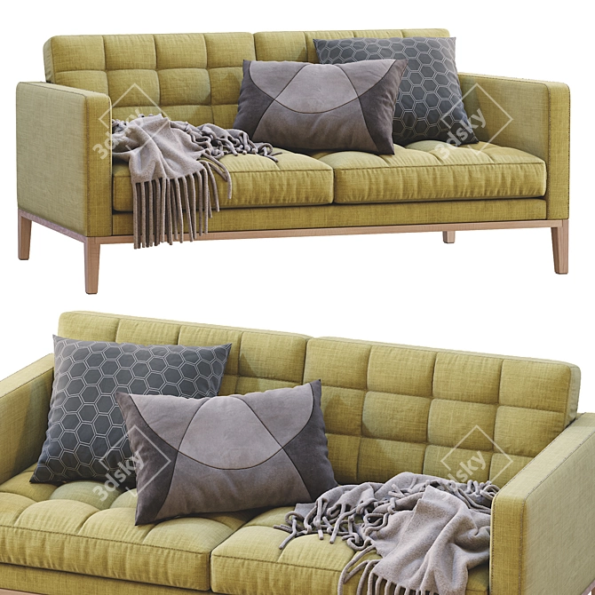 Contemporary AC Lounge Sofa 3D model image 1