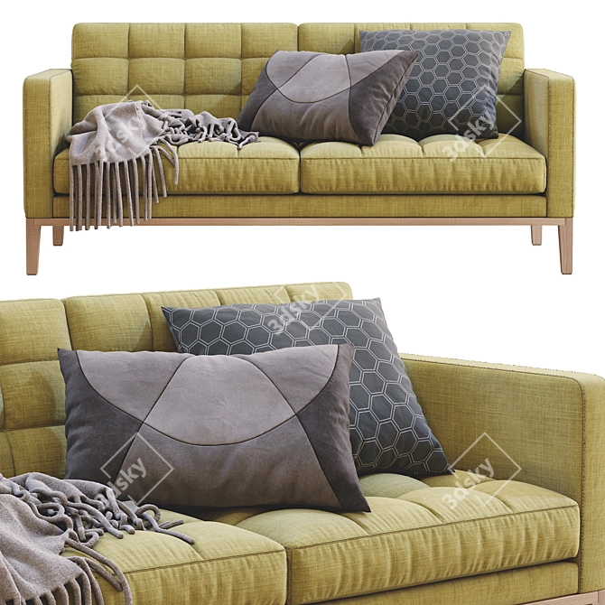  Contemporary AC Lounge Sofa 3D model image 2