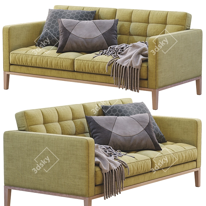  Contemporary AC Lounge Sofa 3D model image 6