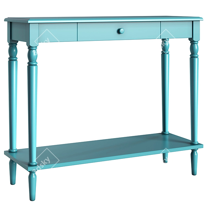 Timeless Elegance: Classic Console Table 3D model image 1