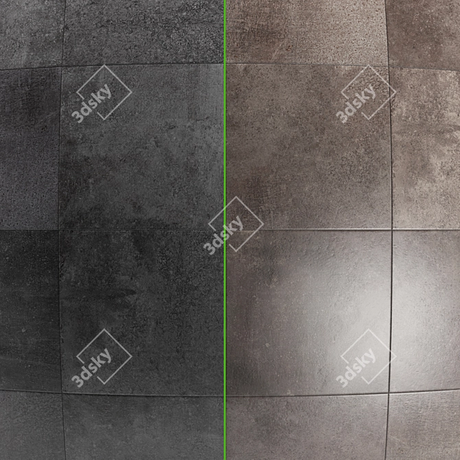 Elapse Stone Tile Collection 3D model image 3