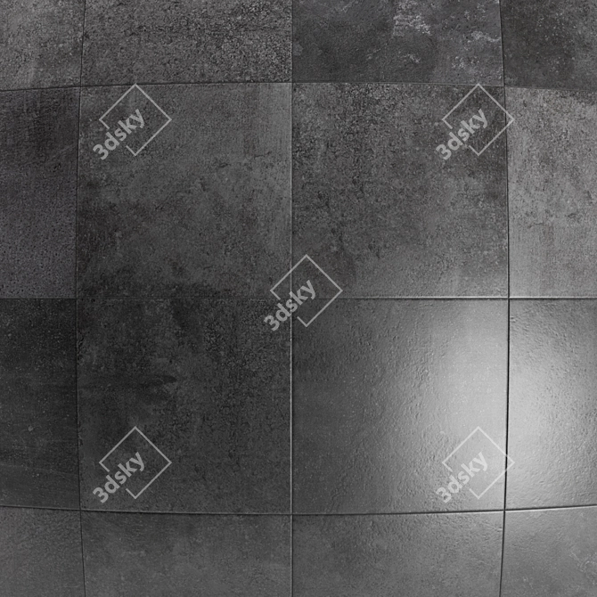 Elapse Stone Tile Collection 3D model image 4