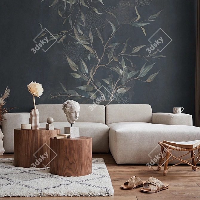 FACTURA ALBERI Vinyl Wallpaper - Trendy Collection 3D model image 5