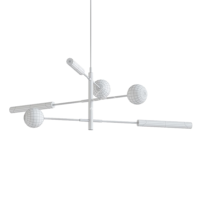 Modern Runna Design Lamp 3D model image 2