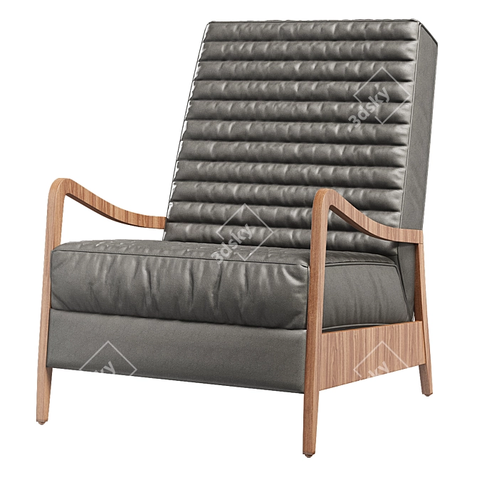 Ultimate Comfort Reimagined: Chance Recliner 3D model image 5