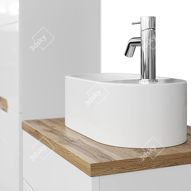 Comad Bali Collection Bathroom Furniture 3D model image 2