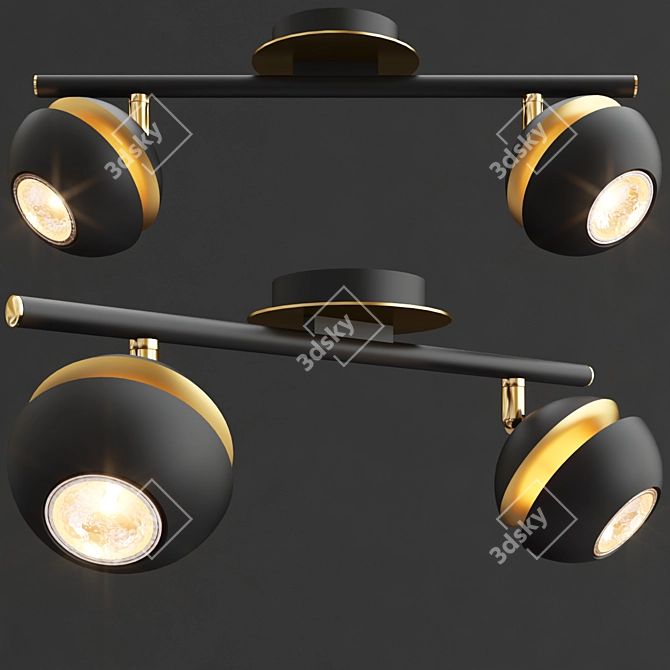 Eglo Nocito - Adjustable Direction Ceiling Spotlight 3D model image 1