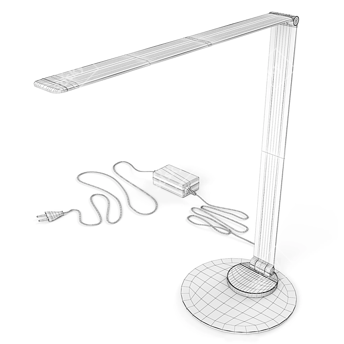 Remax RL-LT05 Foldable LED Table Lamp 3D model image 7